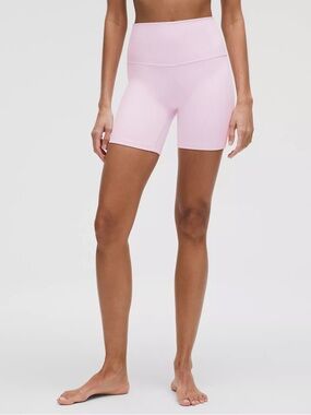 lululemon athletica pink 6 inch align shorts